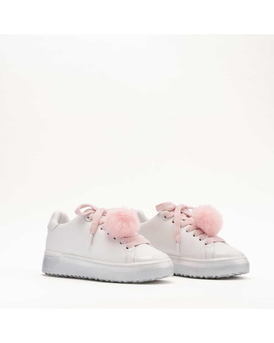 Mallet London White Mallet Grftr Lite Dip Leather Trainers