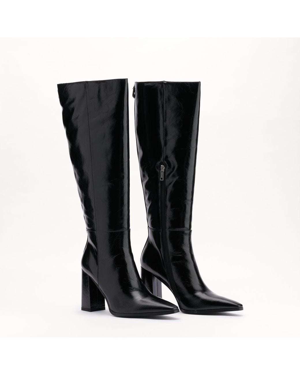 Mallet London Black Mallet Sabelle Leather Knee High Boots