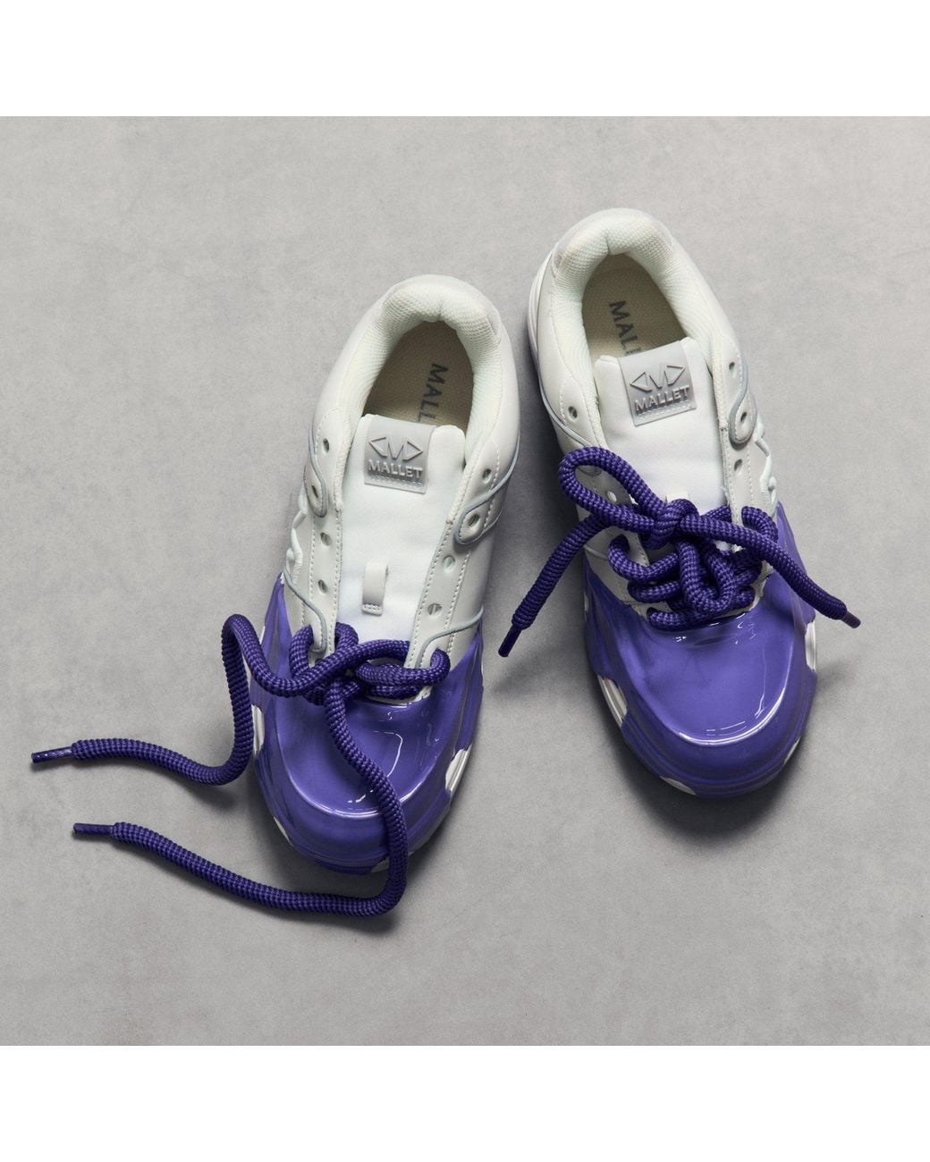 Mallet London Purple Mallet X Detroit Clayton Grape Splat Trainers for men