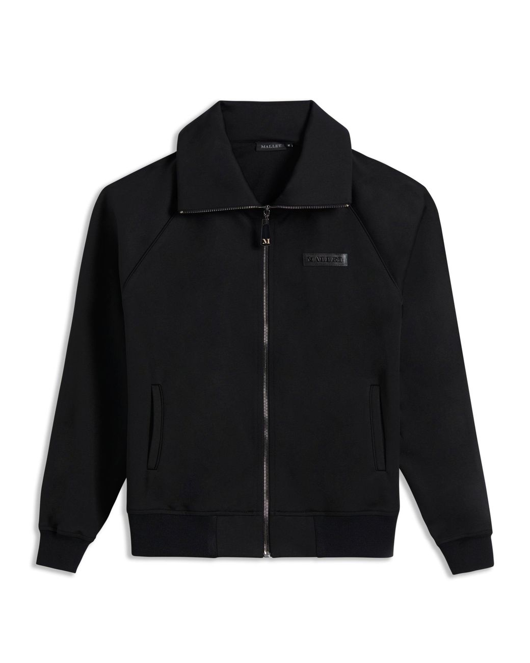 Mallet Black Retro Track Jacket for men