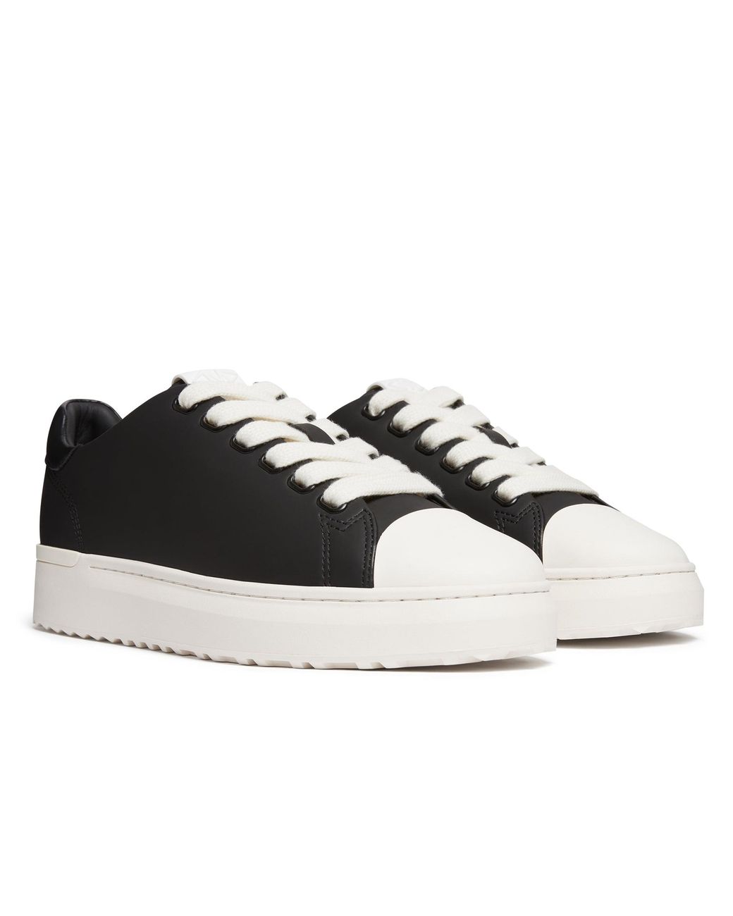 Mallet London Black Grftr Ltc Leather for men