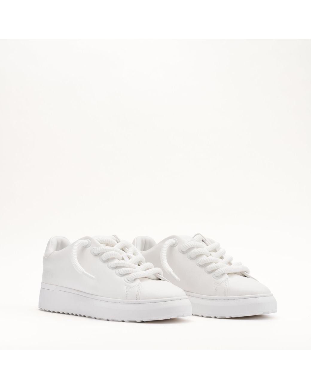 Mallet London White Mallet Grftr Lite Soft Leather Trainers for men