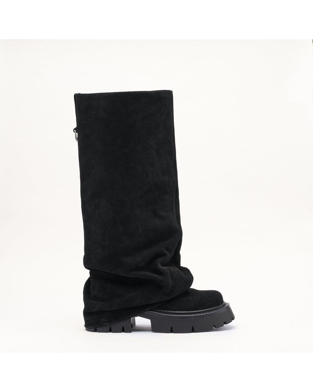 Mallet London Black Mallet Maddie Suede Slouch Boots