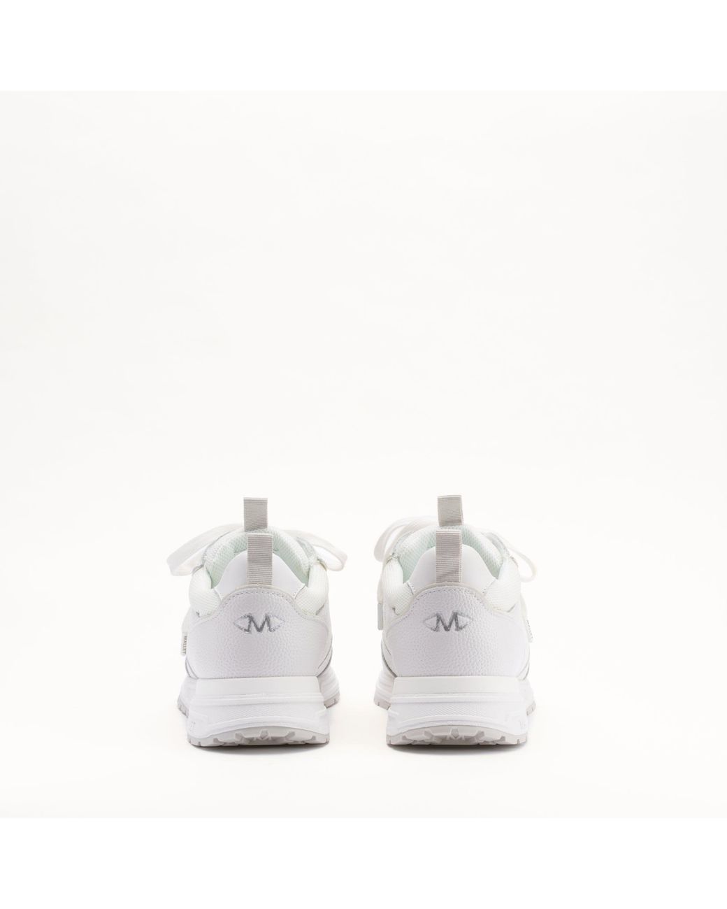 Mallet London White Mallet Bethnal Leather Trainers for men