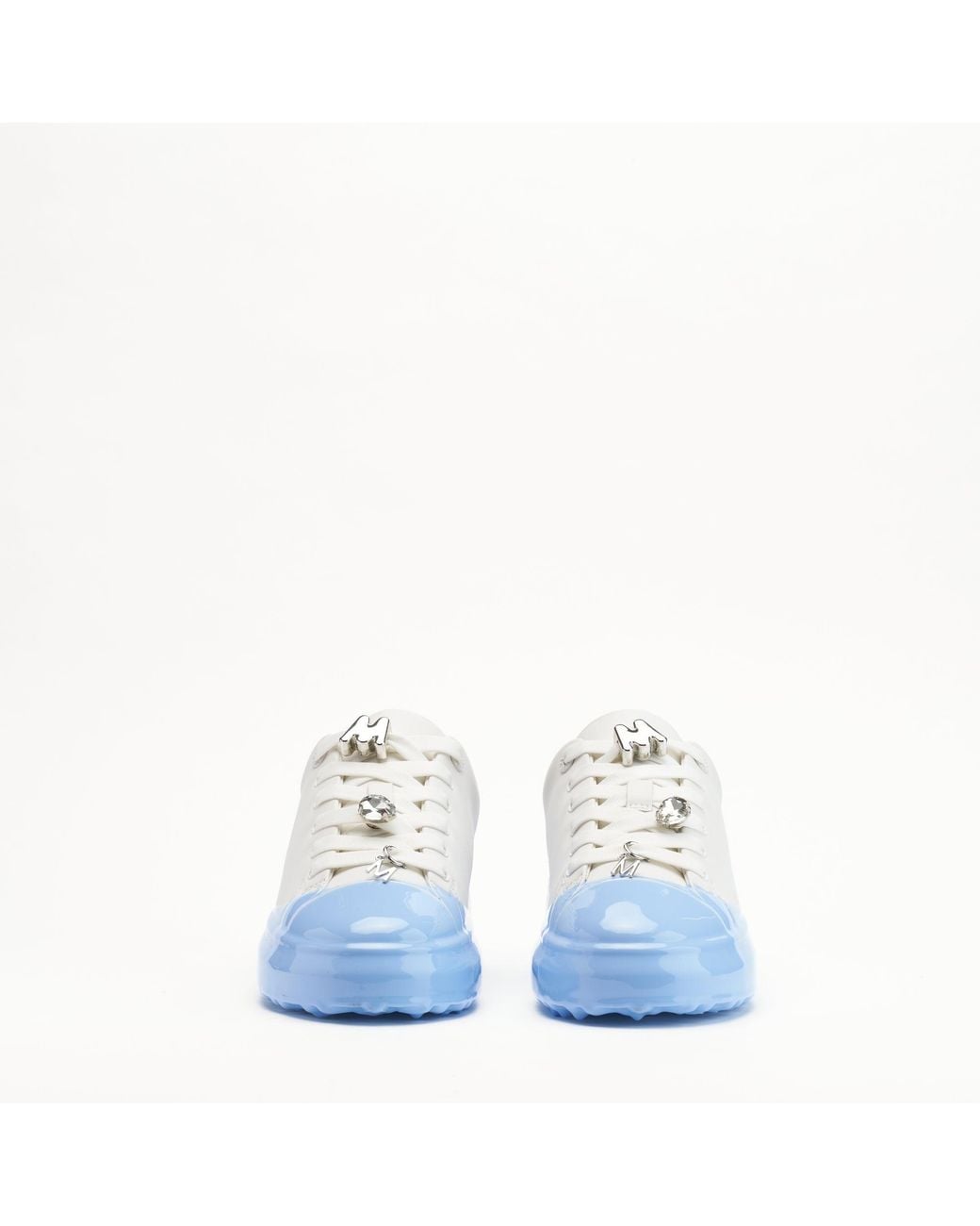 Mallet London Blue Mallet Grftr Ltc Light Dip Leather Trainers