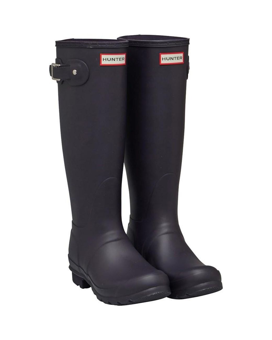aubergine hunter boots