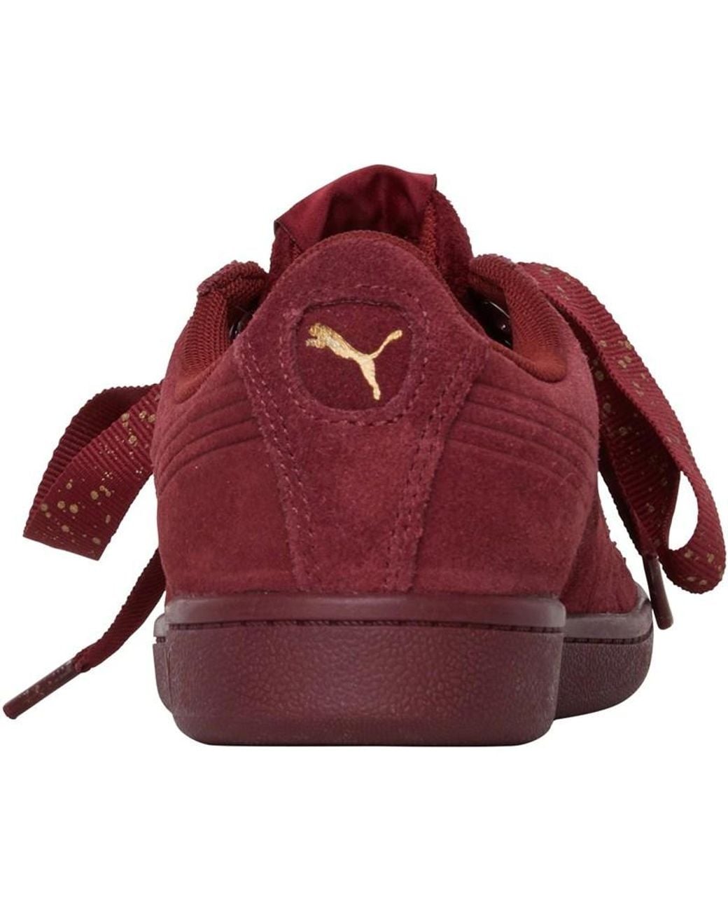 puma vikky burgundy