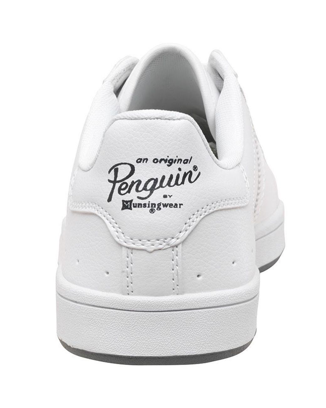 penguin white shoes