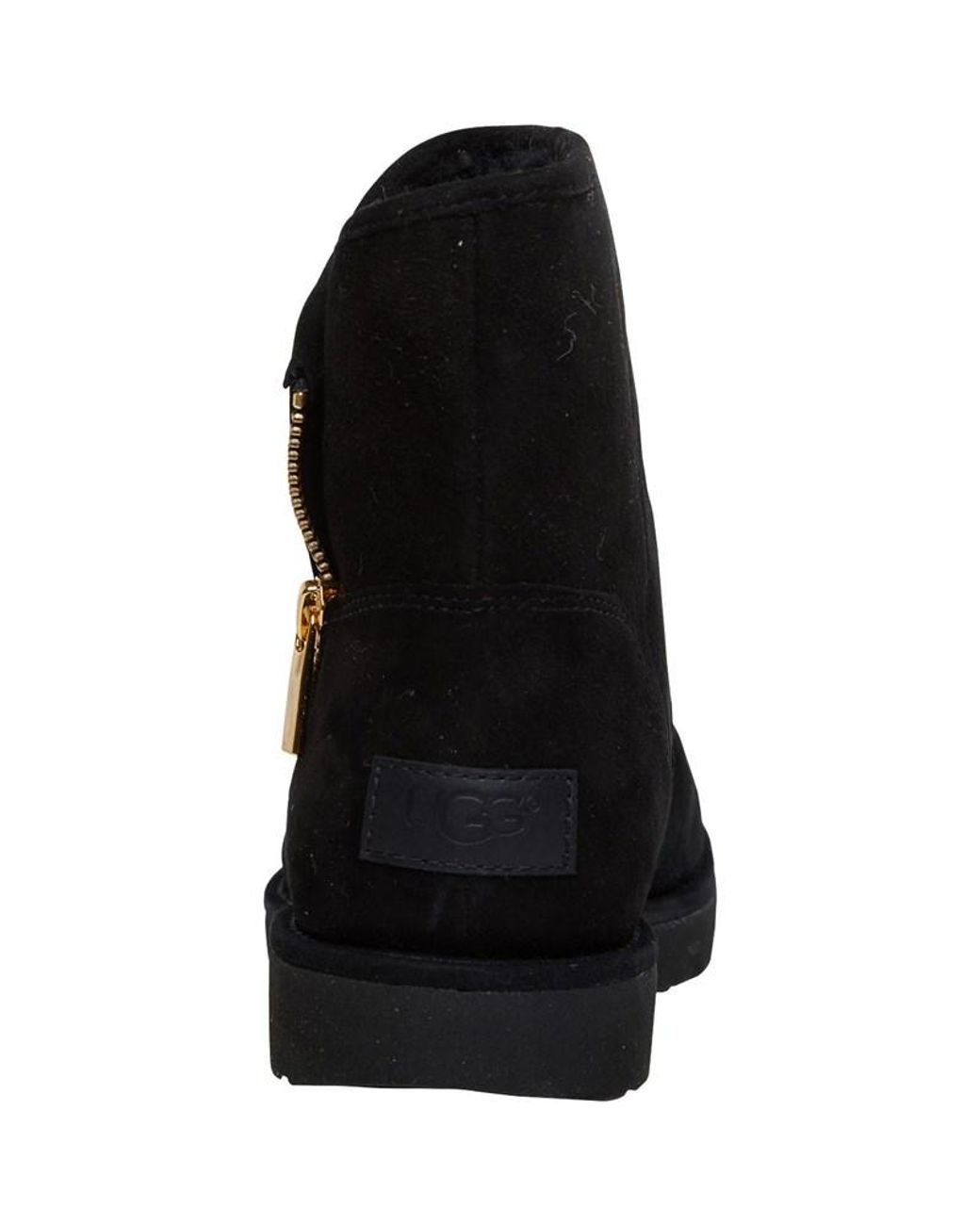 UGG Suede Kip Boots Nero in Black - Save 55% - Lyst