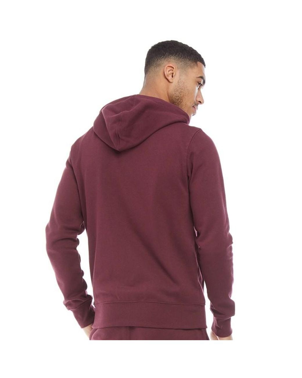 new balance hoodie burgundy