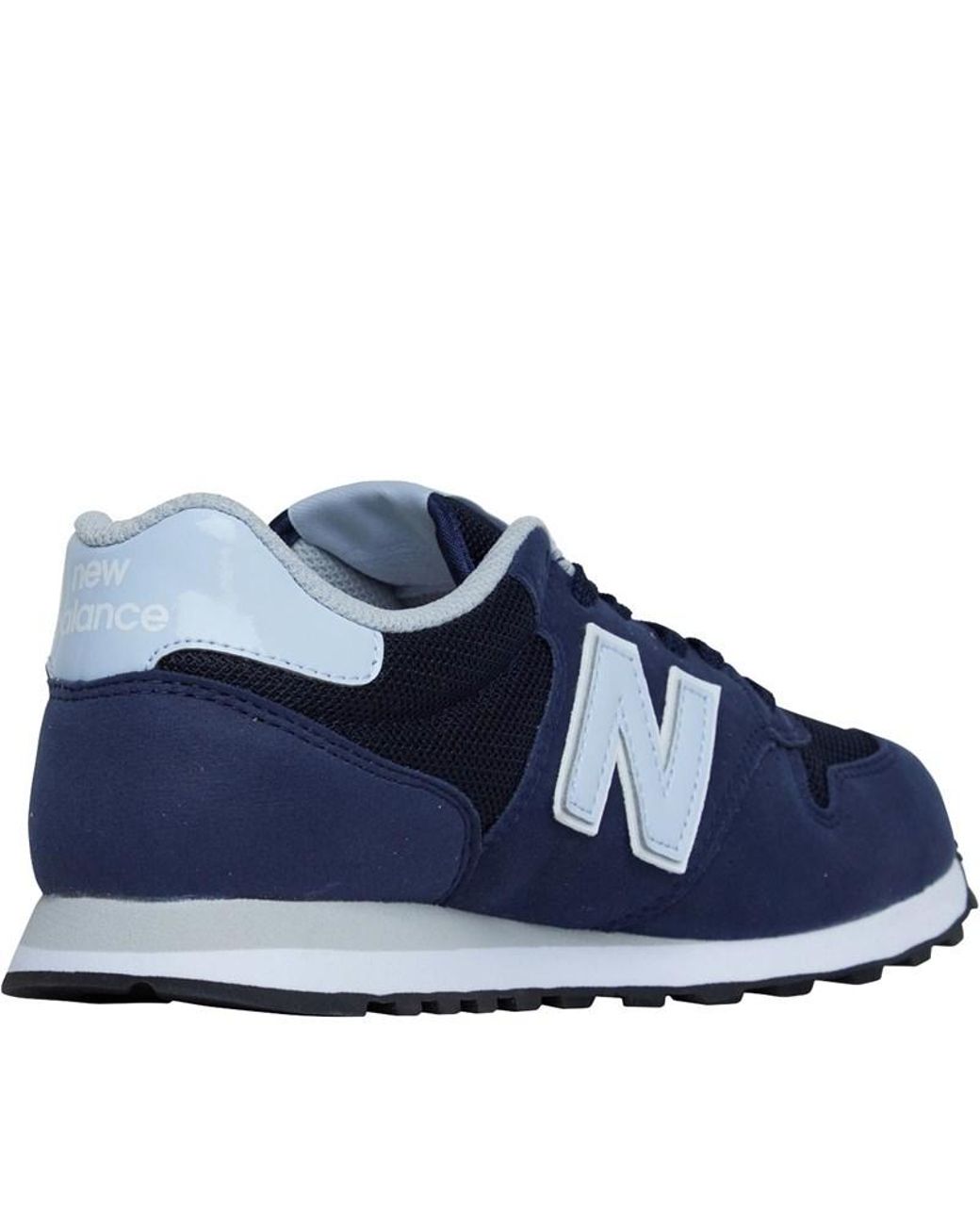 new balance 500 trainers in blue
