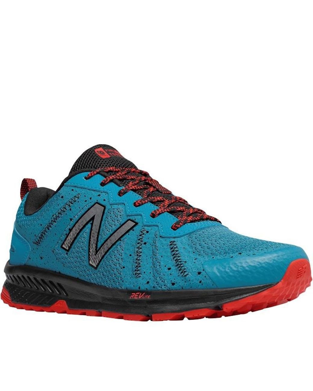 new balance mens mt590 v4 trail running shoes rosin blue