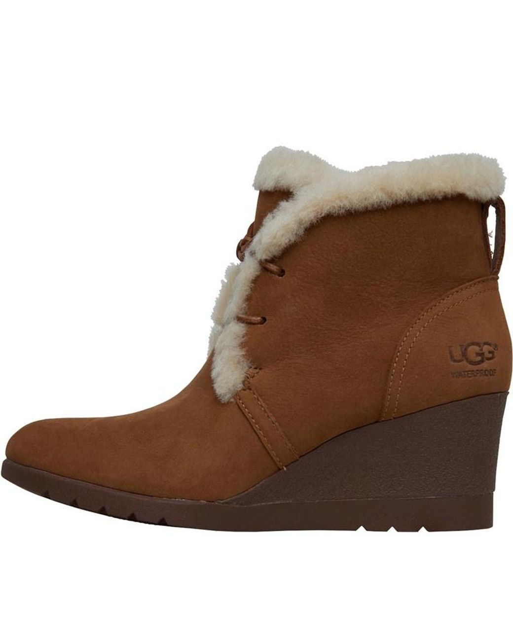 ugg jeovana wedge ankle boot