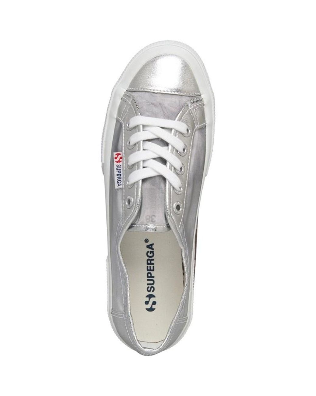 superga 2750 netw silver