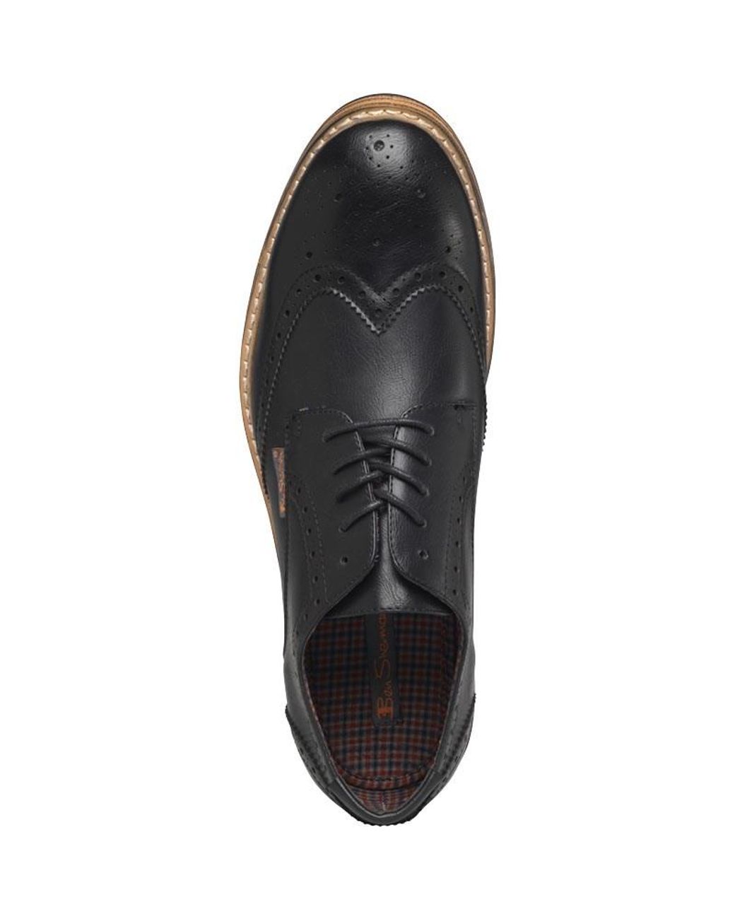 ben sherman mens triumph formal brogues black