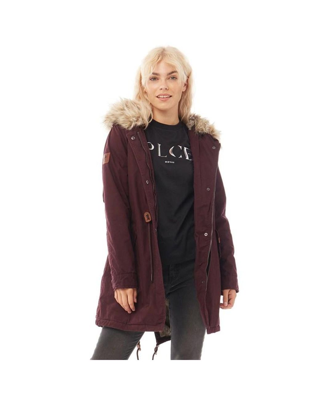 superdry borderlands fur lined parka