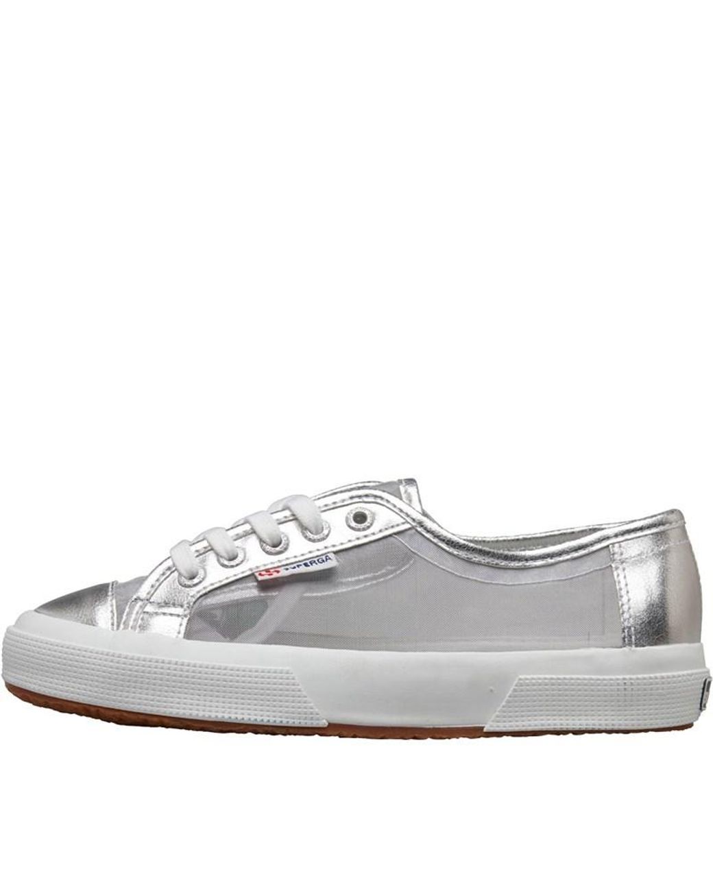 superga 2750 netw silver
