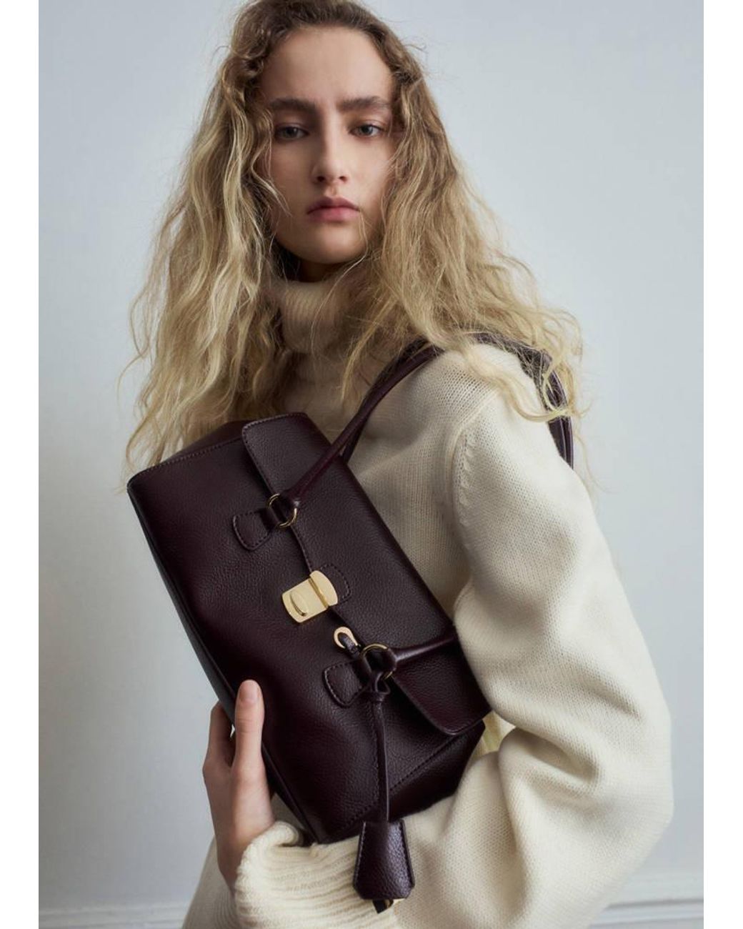 Mango White City Shoulder Bag With Flap