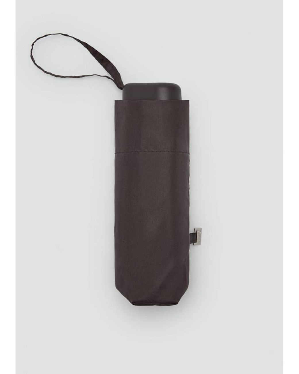 Mango White Mini Folding Umbrella