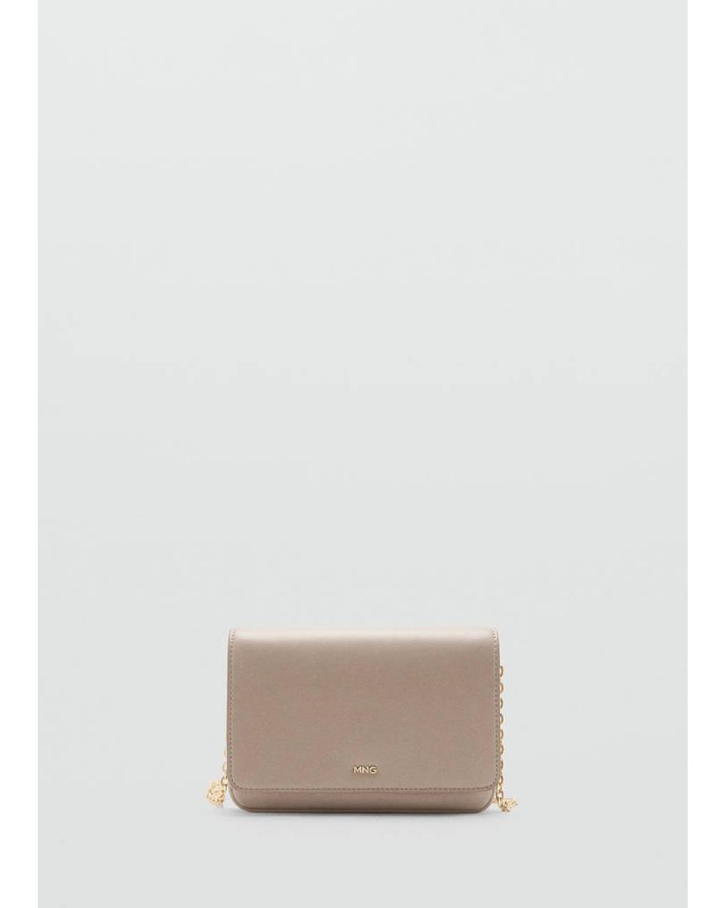 Mango White Small Crossbody Bag