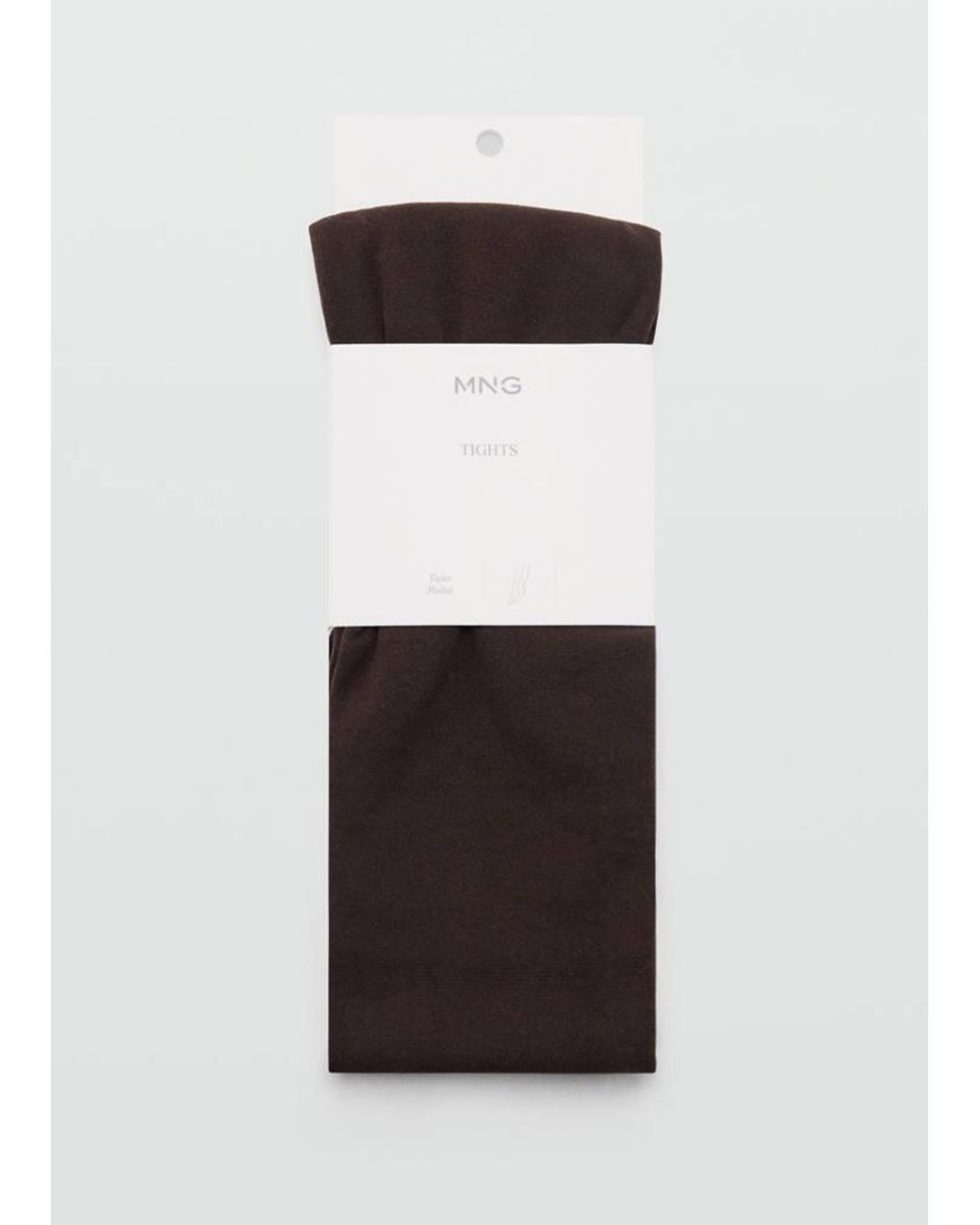 Mango Brown Basic Colour Tights