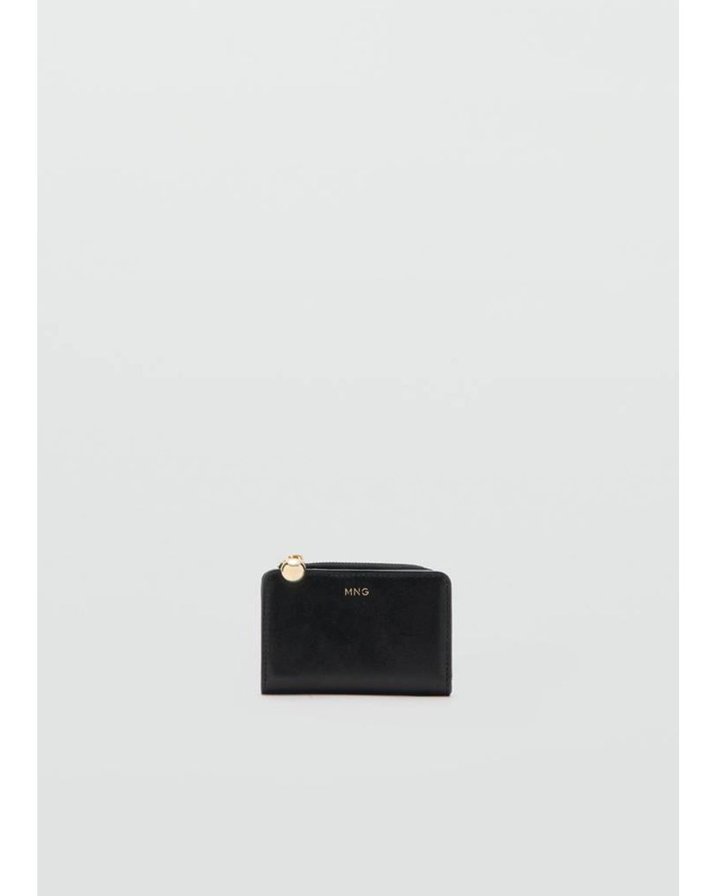 Mango Black Mini-Bead Small Purse
