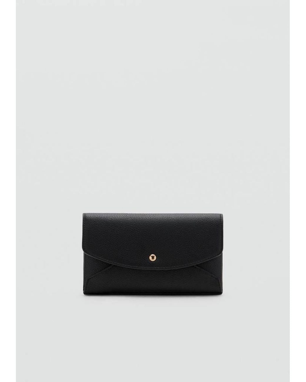 Mango White Document Holder With Contrast Interior