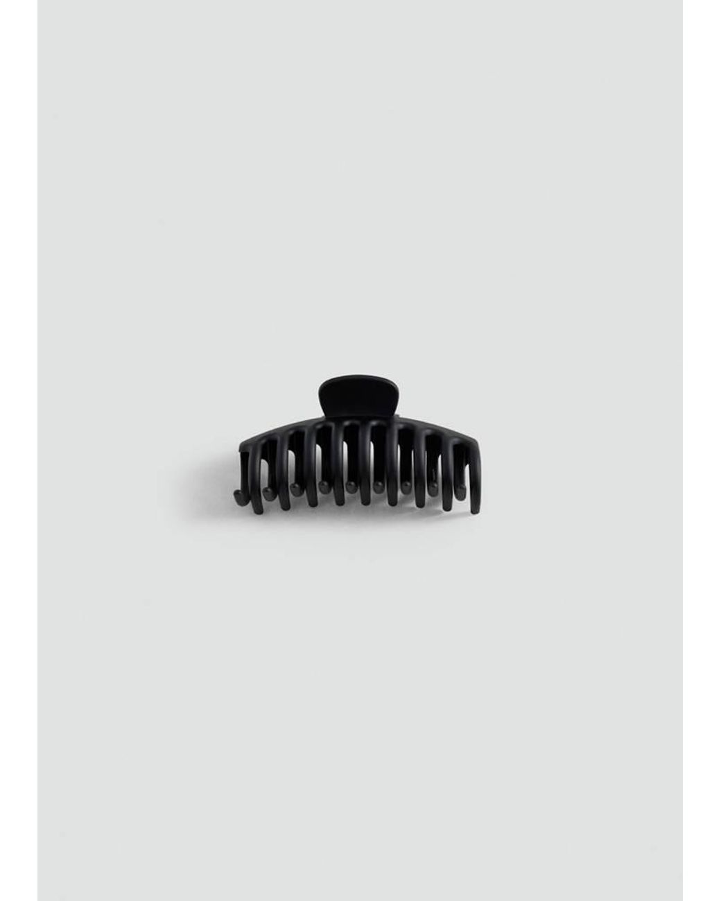 MANGO TEEN Black Matte Finish Hair Clip