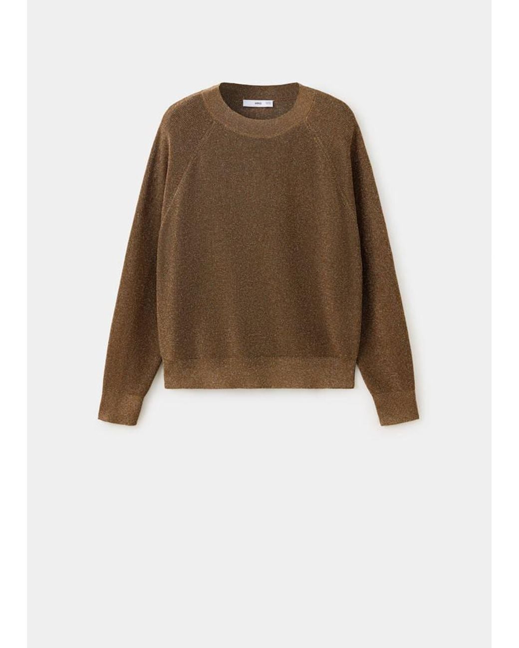 Mango Metallic Lurex Sweater