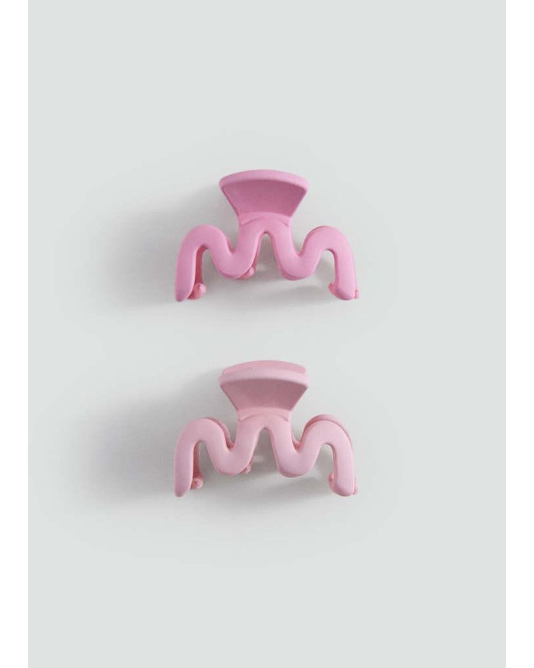 MANGO TEEN Pink Pack Of 2 Fur-Effect Hair Clips