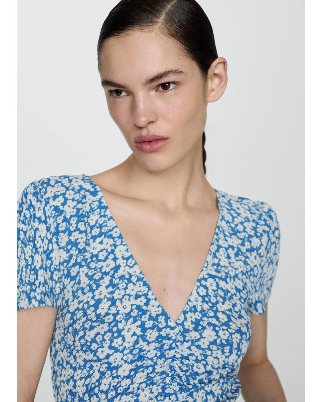 short dresses formal wear Top Picks Dusty Blue Formal Dress main image 0