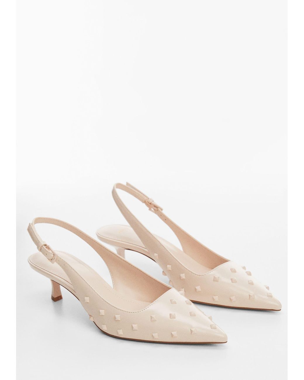 Studded slingbacks hotsell