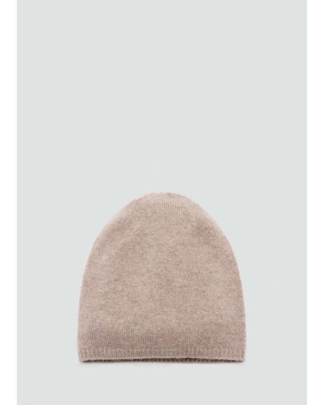 Mango Natural Cashmere Knitted Hat