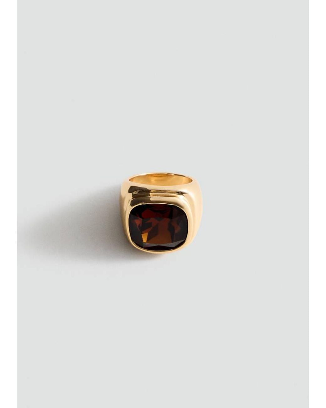 Mango White Crystal Ring