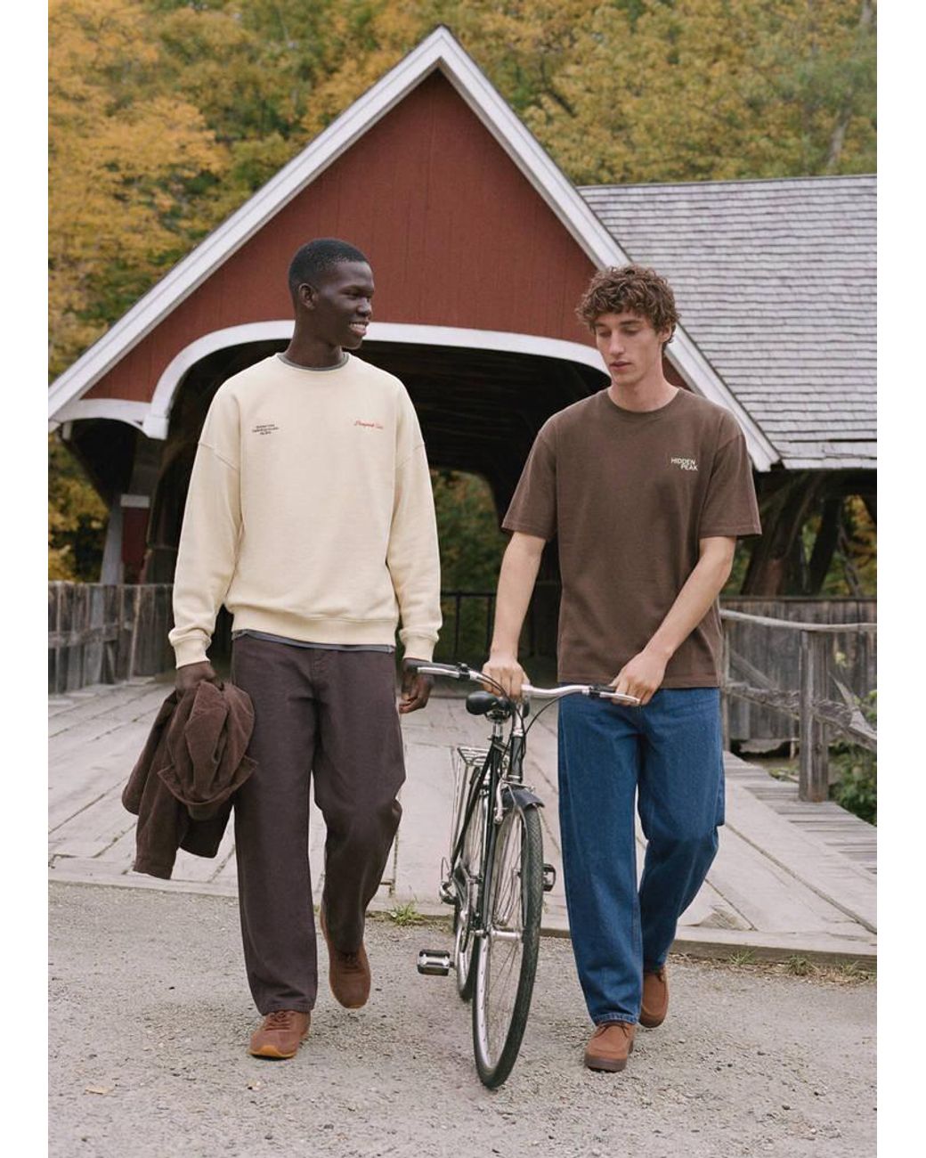 MANGO TEEN Multicolor Cotton Sweatshirt With Printed Text for men
