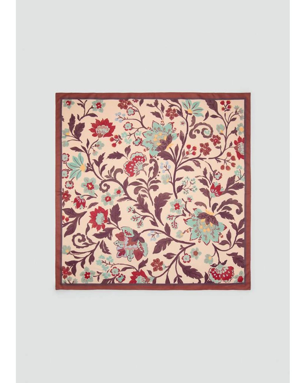 Mango Pink Floral Print Scarf
