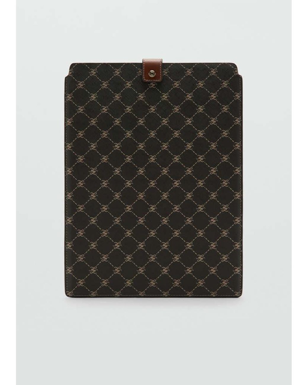 Mango Gray Laptop Case With Printed Logo