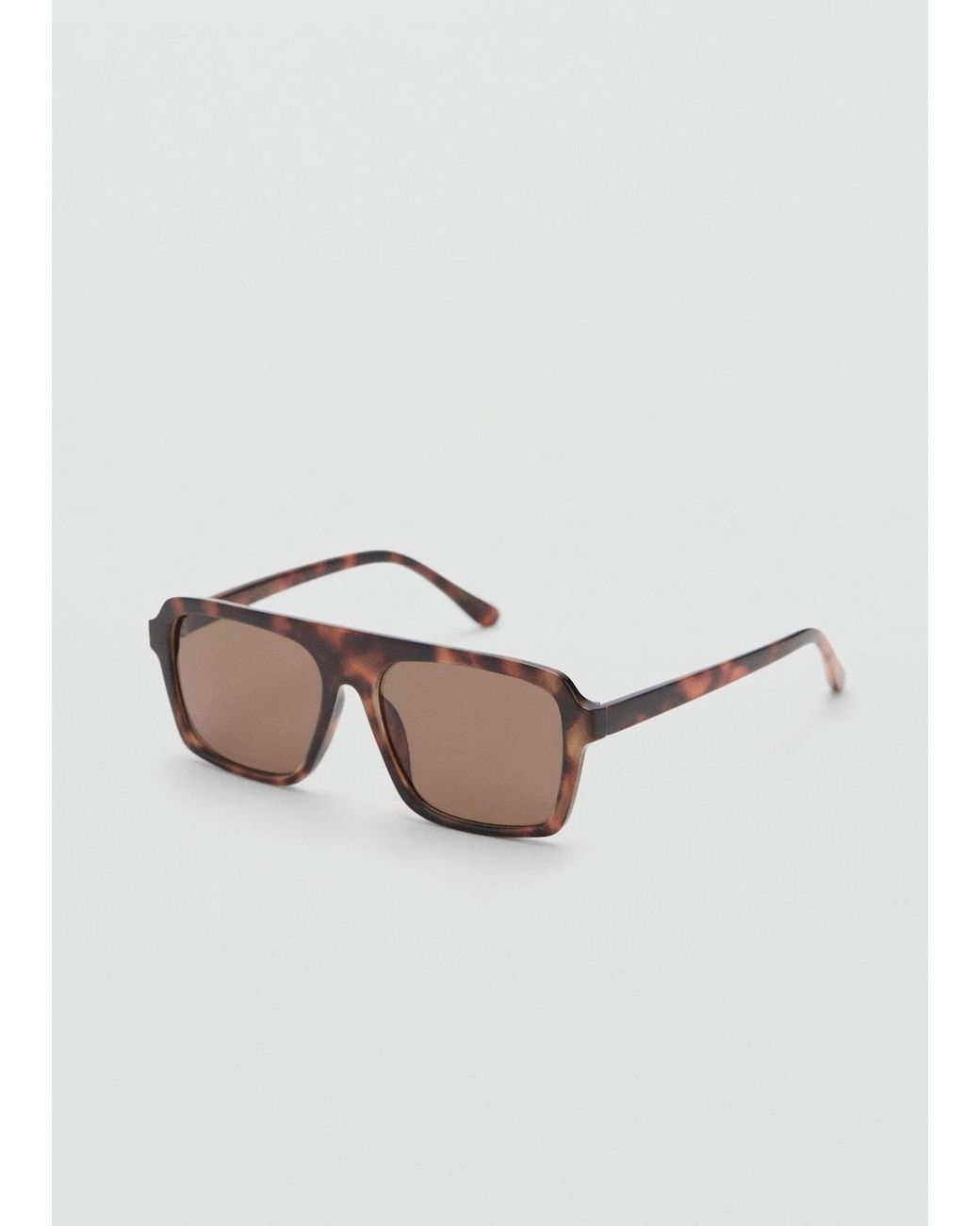 Mango Multicolor Aviator Sunglasses With Plastic Frame