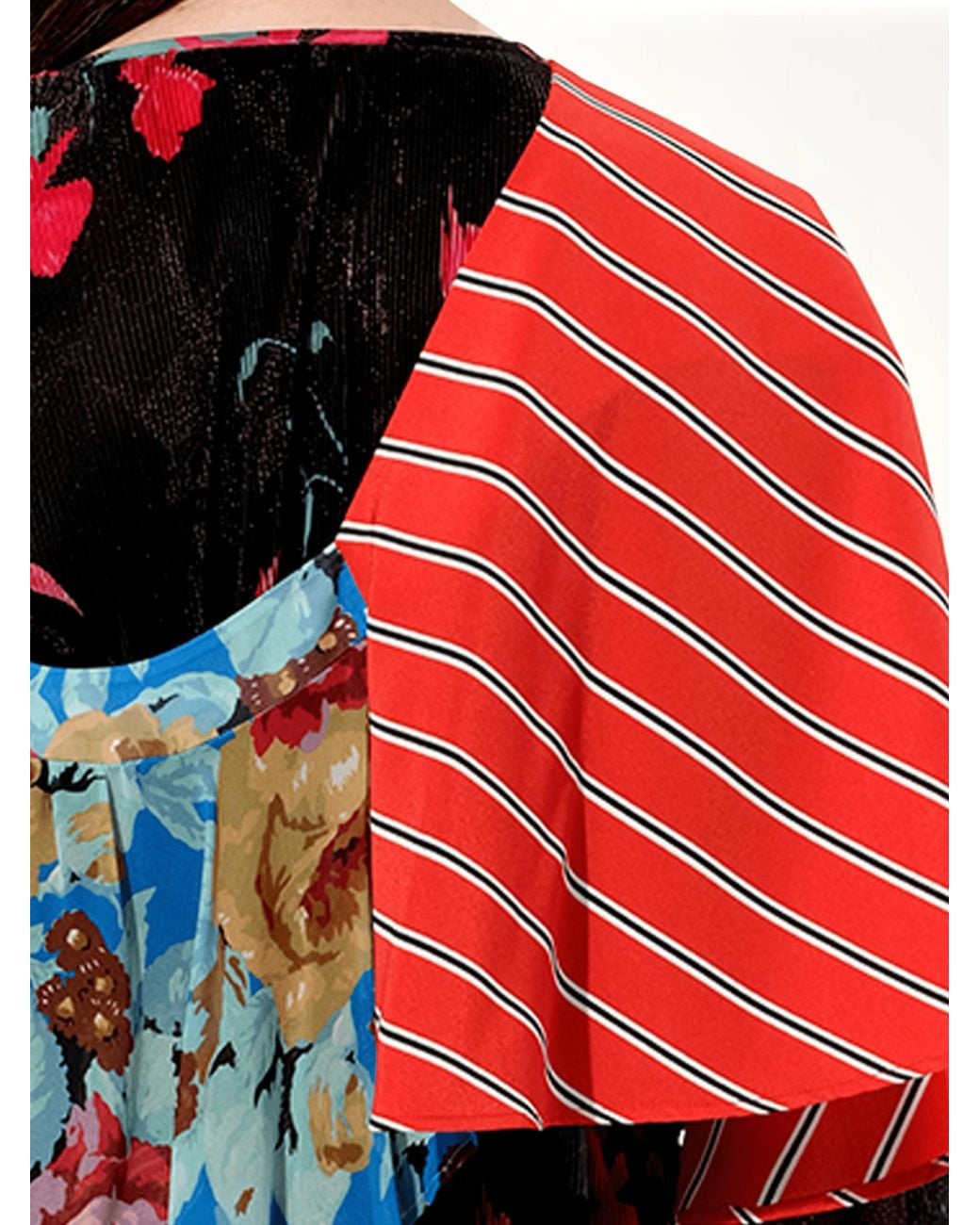 Balenciaga Red Kaleidoscope Top