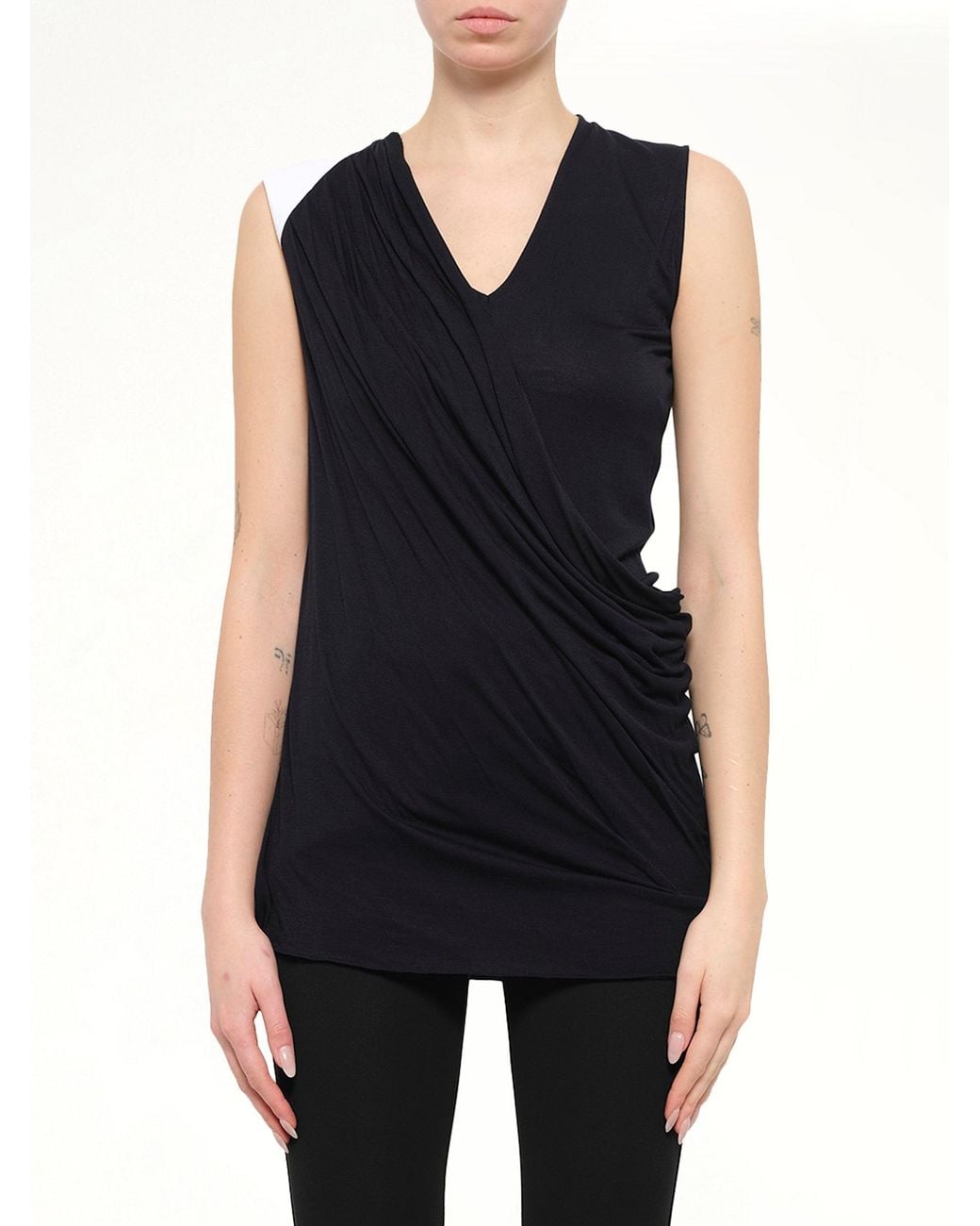 Givenchy Black Sleeveless Top