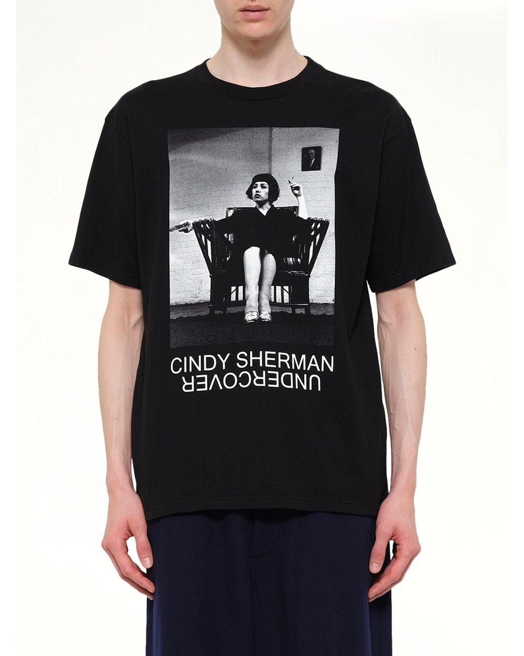 Undercover Black Cindy Sherman "Untitled 16" T-Shirt for men