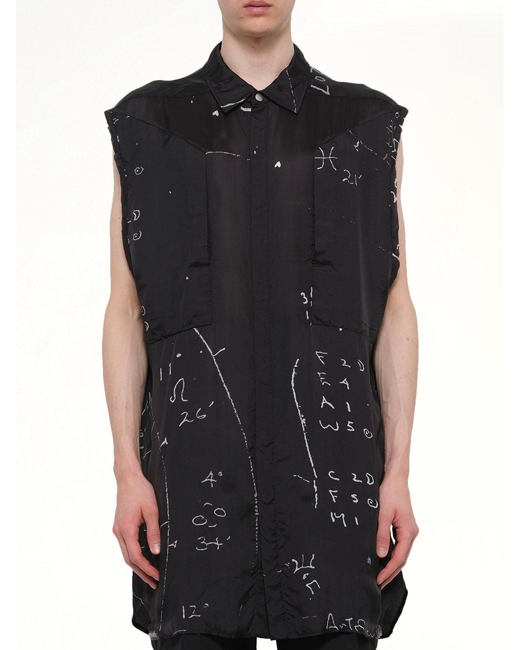 Rick Owens Black Jumbo Sl Outershirt for men