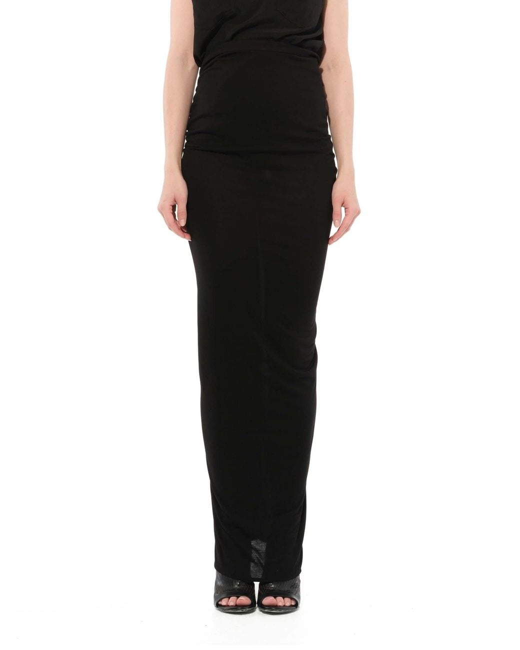 Givenchy Black Long Skirt