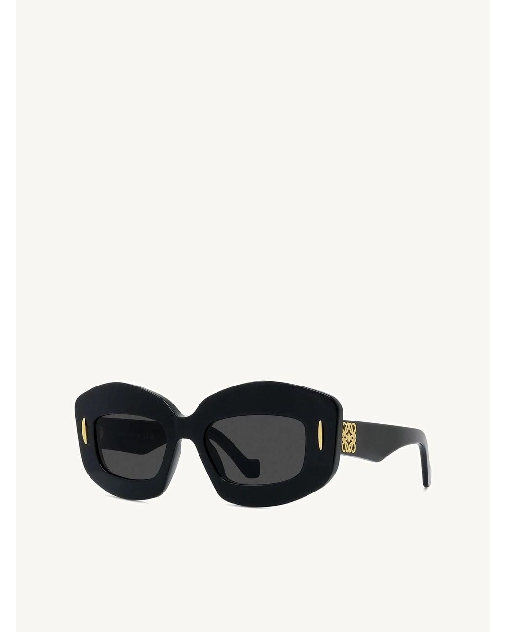 Loewe Black Lw40114F 5001A Acetate Sunglasses