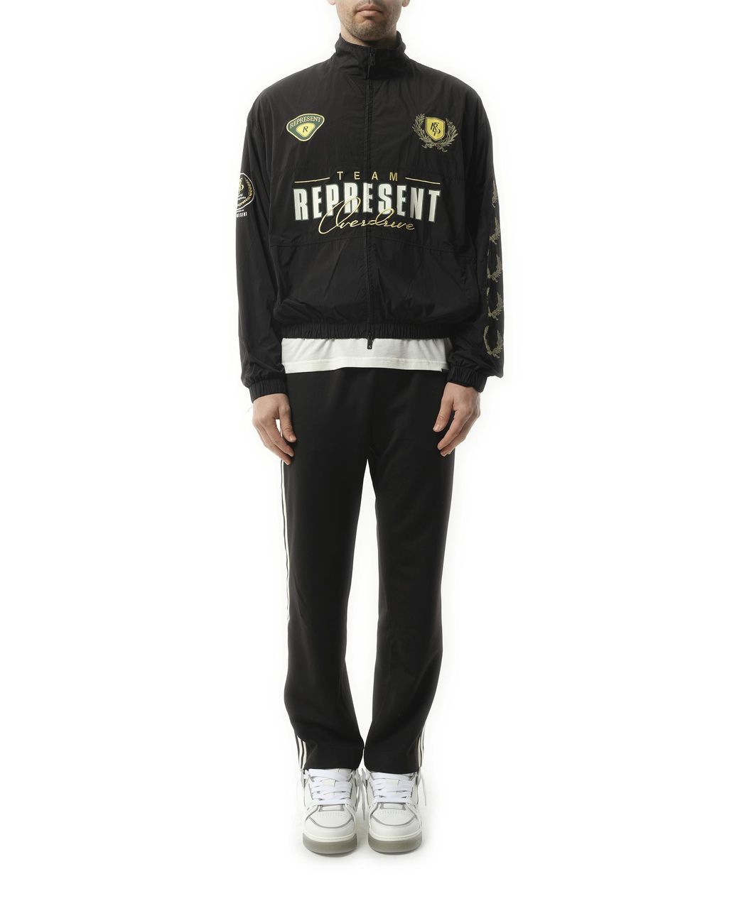 Represent World Championship Track Jacket, 100% Nylon, Size