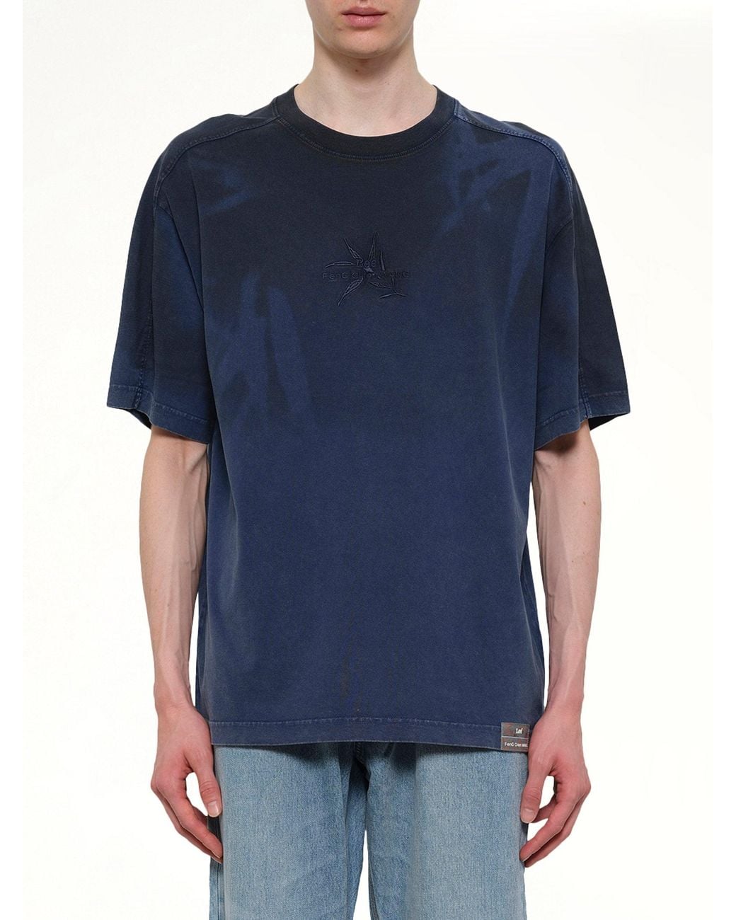 Feng Chen Wang Blue Fcw X Lee T-Shirt for men