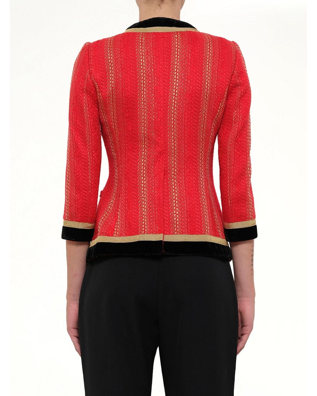 Givenchy Red Blazer Jacket