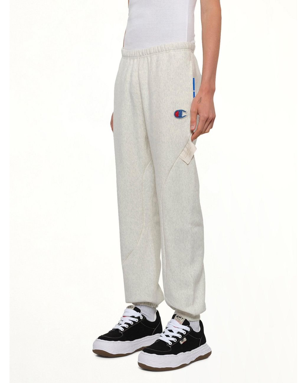 Undercover Gray X Champion Sweatpants for men