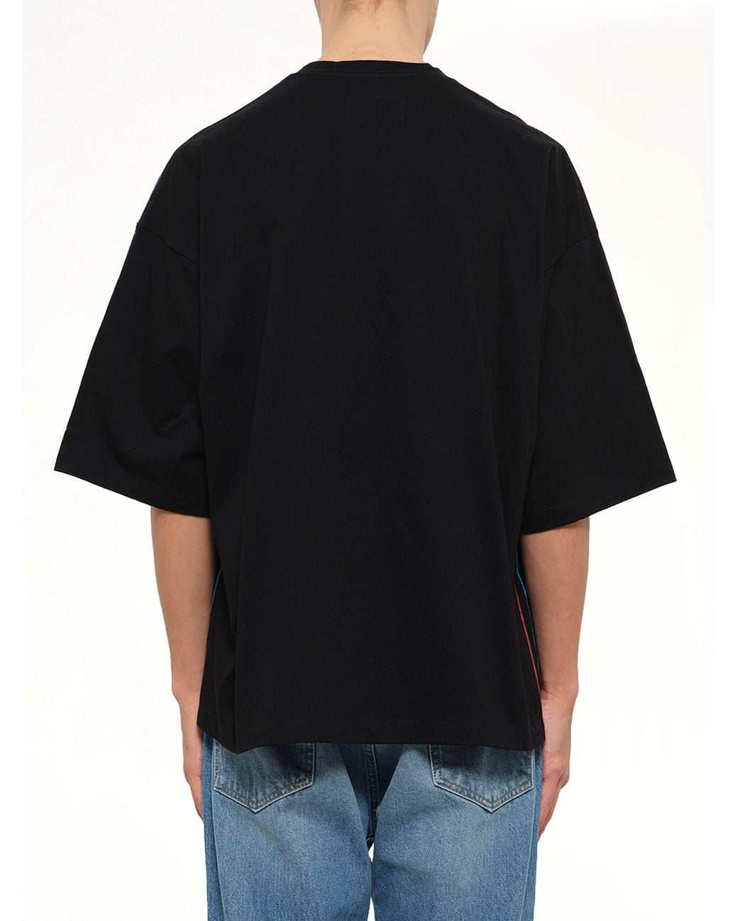 Doublet Black Knit T-Shirts for men