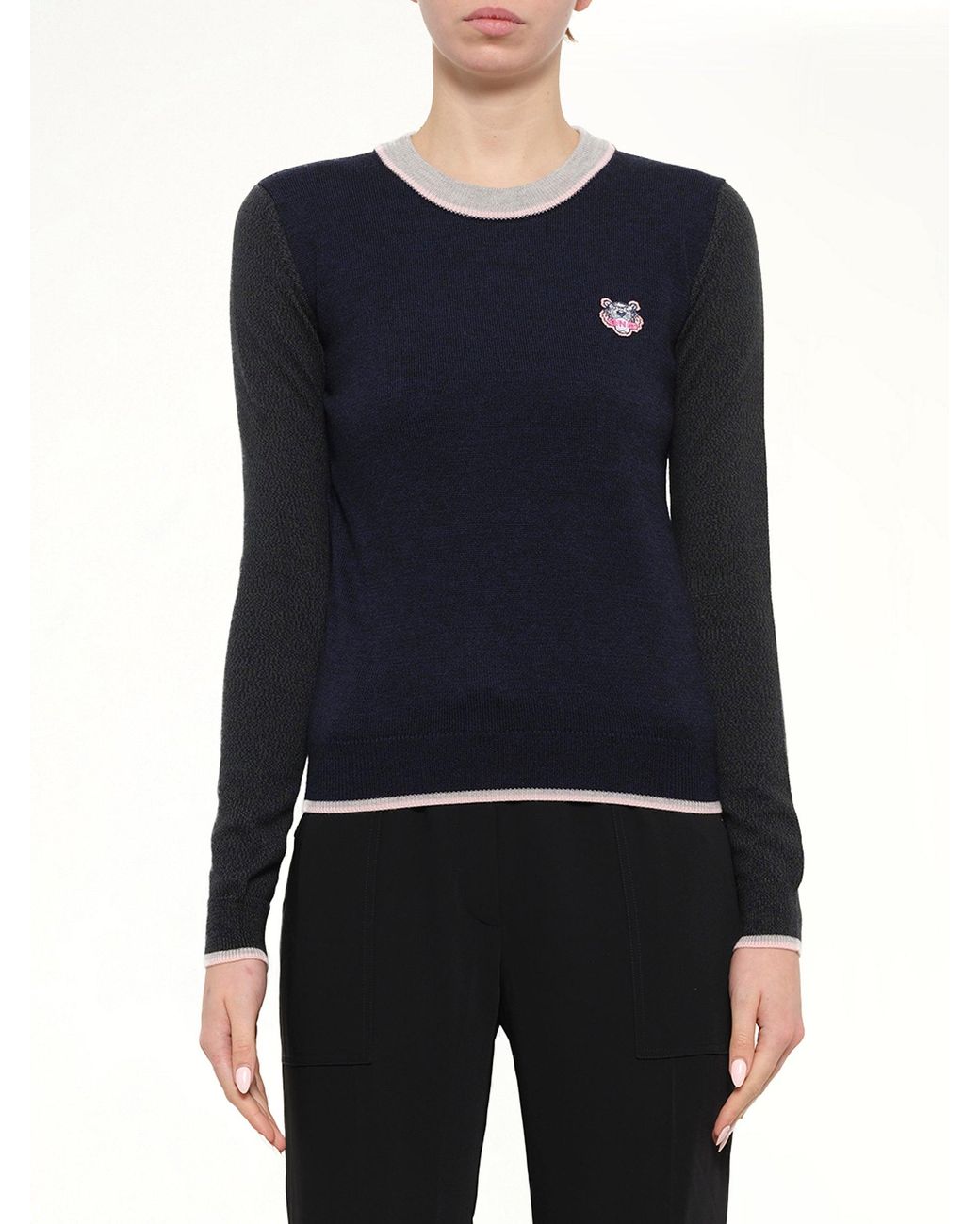 KENZO Blue Crew Neck